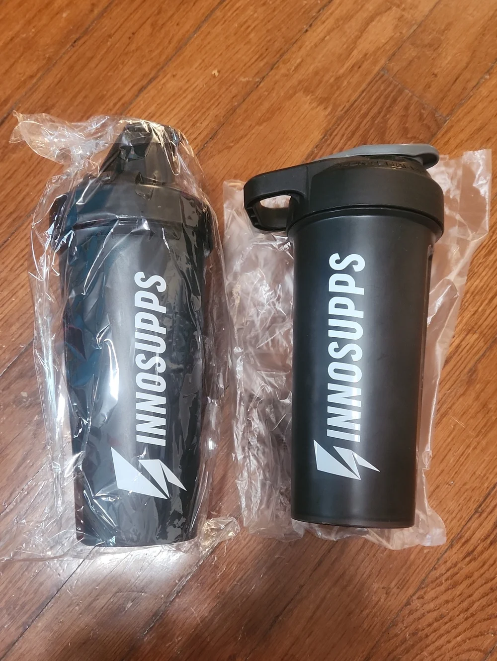 Set Of 2 NEW Protein Shaker Bottles